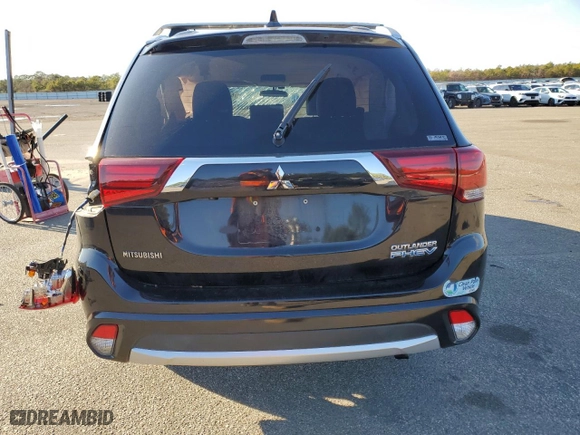 2018 Mitsubishi Outlander PHEV SEL with VIN JA4J24A53JZ058112, listed as a Copart auction lot 68920152 with 47,264 mi miles. Bid and sale history available at carsss.com. Image 6.