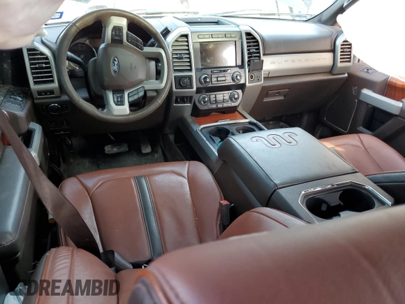 2019 Ford F-350 XL with VIN 1FT8W3DT3KEC29866, listed as a Copart auction lot 53613125 with 95,237 mi miles and Salvage title. Bid and sale history available at DreamBid. Image 8.
