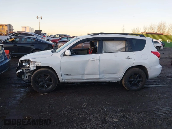 2007 Toyota RAV4 Limited with VIN JTMBK31V075032734, listed as a IAAI auction lot 41140896 with 204,551 mi miles. Bid and sale history available at carsss.com. Image 14.