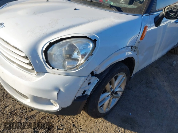 2012 MINI Countryman with VIN WMWZB3C55CWM03612, listed as a IAAI auction lot 41445142 with 217,495 mi miles and . Bid and sale history available at DreamBid. Image 6.