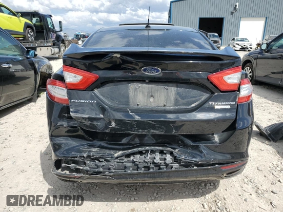 2016 Ford Fusion Titanium with VIN 3FA6P0K90GR191310, listed as a Copart auction lot 54839775 with 168,646 mi miles and Salvage title. Bid and sale history available at DreamBid. Image 6.