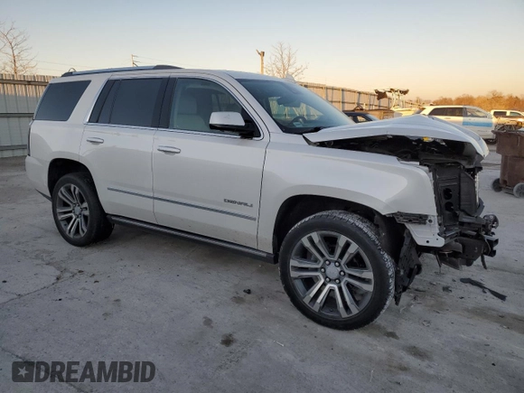 2019 GMC Yukon Denali with VIN 1GKS2CKJ9KR119887, listed as a Copart auction lot 83589544 with 86,754 mi miles and Salvage Title. Bid and sale history available at carsss.com. Image 4.