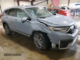 2022 Honda CR-V Touring with VIN 7FARW2H9XNE053919, listed as a Copart auction lot 46124805 with 9,394 mi miles and Salvage Title. Bid and sale history available at carsss.com. Image 4.