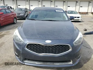 2014 Kia Cadenza Premium with VIN KNALN4D72E5142855, listed as a Copart auction lot 77654804 with 107,216 mi miles and Salvage Title. Bid and sale history available at carsss.com. Image 5.