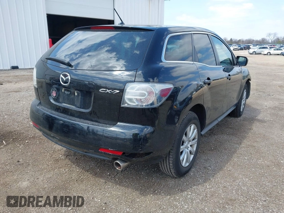 2011 Mazda CX-7 i Sport with VIN JM3ER2B55B0373108, listed as a IAAI auction lot 42022575 with 129,562 mi miles and . Bid and sale history available at DreamBid. Image 4.