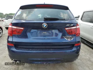 2017 BMW X3 xDrive28i with VIN 5UXWX9C59H0T14984, listed as a Copart auction lot 64771014 with 76,608 mi miles and Salvage Title. Bid and sale history available at DreamBid. Image 6.