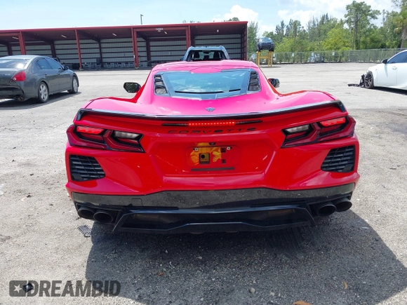 2023 Chevrolet Corvette 1LT z VIN 1G1YA2D48P5113841, wystawiony jako IAAI lot #41888380 z przebiegiem 39 035 mil mil oraz . Historia ofert i sprzedaży dostępna na DreamBid. Obrazek 17.