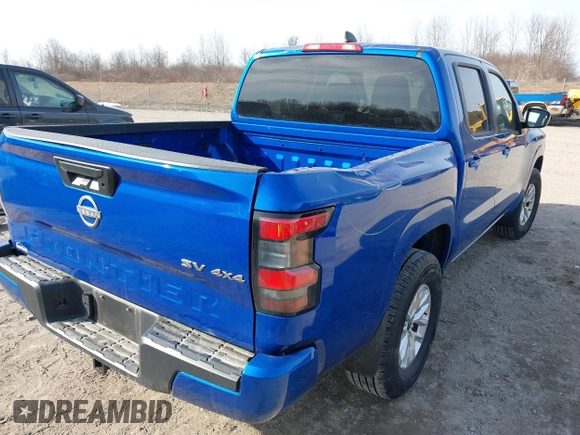 2024 Nissan Frontier Pro-4X with VIN 1N6ED1EK7RN617810, listed as a IAAI auction lot 41768401 with 13,131 mi miles and . Bid and sale history available at DreamBid. Image 4.