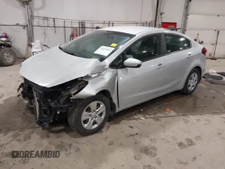 2017 Kia Forte LX with VIN 3KPFK4A78HE141215, listed as a IAAI auction lot 41859046 with 146,810 mi miles. Bid and sale history available at carsss.com. Image 17.