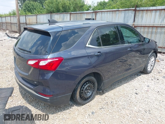 2018 Chevrolet Equinox LT with VIN 3GNAXJEVXJS573614, listed as a IAAI auction lot 42607355 with 81,632 mi miles and . Bid and sale history available at DreamBid. Image 4.
