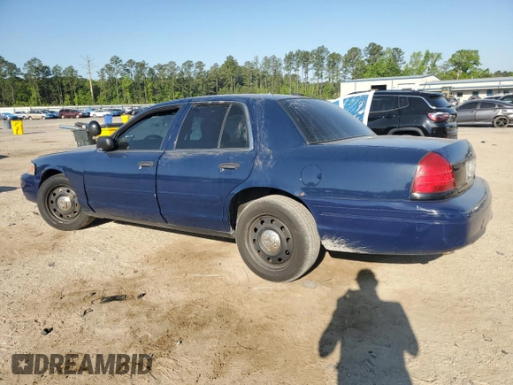2004 Ford Police Interceptor Base w/3.27 Axle with VIN 2FAFP71W24X124818, listed as a Copart auction lot 53459295 with 153,125 mi miles and Salvage title. Bid and sale history available at DreamBid. Image 2.