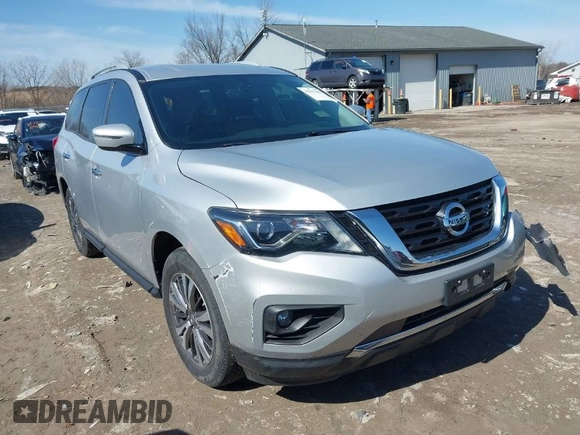 2018 Nissan Pathfinder SV with VIN 5N1DR2MM0JC654685, listed as a IAAI auction lot 41817909 with 94,644 mi miles and . Bid and sale history available at DreamBid. Image 1.