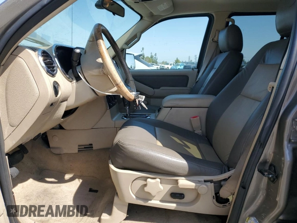 2006 Ford Explorer XLT with VIN 1FMEU63E76ZA01408, listed as a Copart auction lot 58244045 with 98,007 mi miles and Salvage title. Bid and sale history available at DreamBid. Image 7.