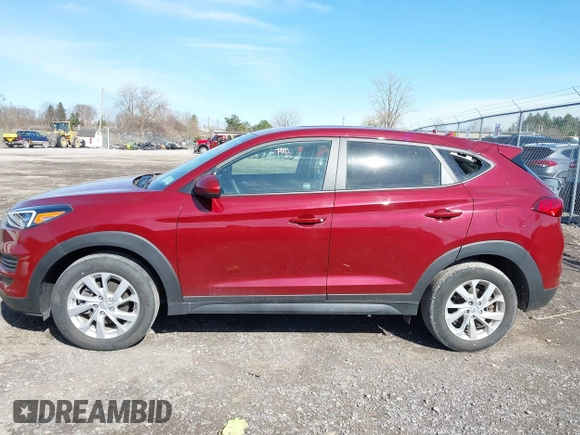 2020 Hyundai Tucson SE with VIN KM8J2CA43LU241383, listed as a IAAI auction lot 41952052 with 15,491 mi miles. Bid and sale history available at carsss.com. Image 14.