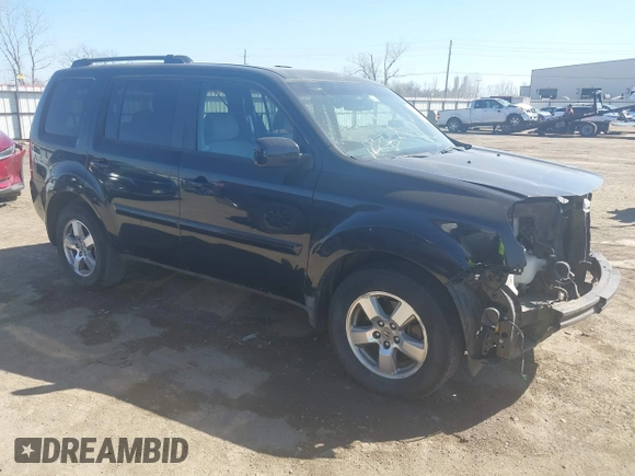 2011 Honda Pilot EX-L with VIN 5FNYF4H55BB039843, listed as a IAAI auction lot 41791186 with 126,737 mi miles. Bid and sale history available at carsss.com. Image 1.
