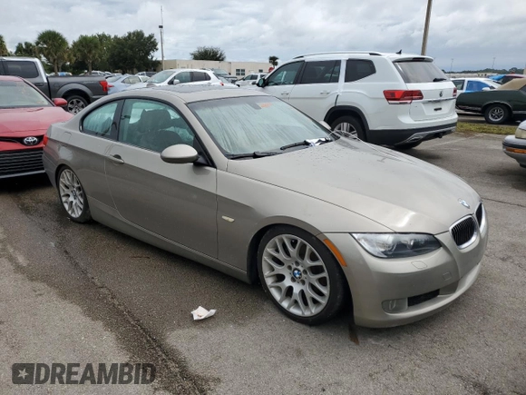2009 BMW 3 Series 328i with VIN WBAWB33589P137749, listed as a Copart auction lot 74193034 with Not Provided miles and Salvage Title. Bid and sale history available at DreamBid. Image 4.