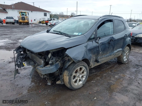 2020 Ford EcoSport SE with VIN MAJ3S2GE4LC321018, listed as a IAAI auction lot 41704825 with 56,723 mi miles. Bid and sale history available at carsss.com. Image 17.