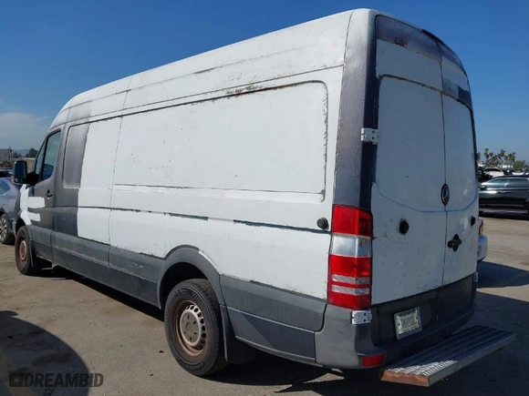 2013 Mercedes-Benz Sprinter Cargo Vans with VIN WD3PE8CC8D5742900, listed as a IAAI auction lot 41764698 with 310,185 mi miles. Bid and sale history available at carsss.com. Image 3.