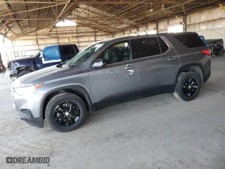 2021 Chevrolet Traverse LS with VIN 1GNERFKW5MJ132209, listed as a Copart auction lot 46788295 with 65,630 mi miles and Salvage Title. Bid and sale history available at carsss.com. Image 1.