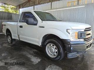 2018 Ford F-150 XL z VIN 1FTMF1EB2JFD61180, wystawiony jako Copart lot #60848285 z przebiegiem 152 990 mil mil oraz Czysty tytuł • Clean title. Historia ofert i sprzedaży dostępna na DreamBid. Obrazek 4.