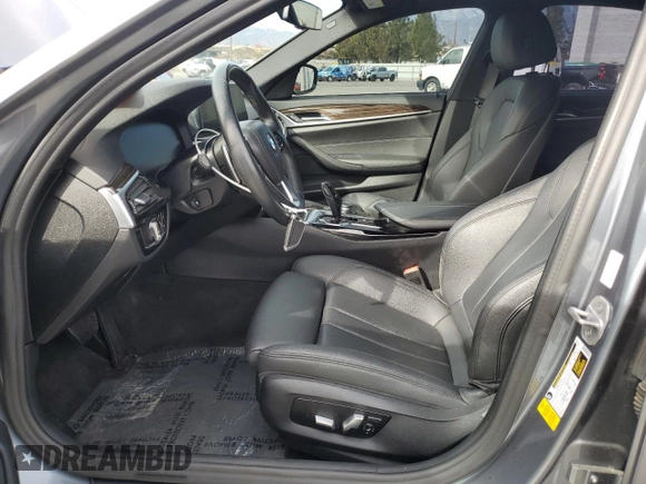 2020 BMW 5 Series 530i with VIN WBAJR3C02LWW69439, listed as a Copart auction lot 42242975 with 26,208 mi miles and Salvage Title. Bid and sale history available at DreamBid. Image 7.