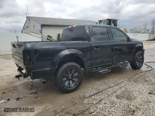 2019 Ford F-150 XL with VIN 1FTEW1E52KFA20992, listed as a Copart auction lot 49848465 with 100,975 mi miles and Salvage Title. Bid and sale history available at carsss.com. Image 3.
