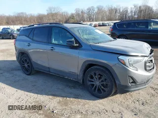 2020 GMC Terrain SLT with VIN 3GKALPEV0LL328121, listed as a IAAI auction lot 41450714 with 50,893 mi miles. Bid and sale history available at carsss.com. Image 1.