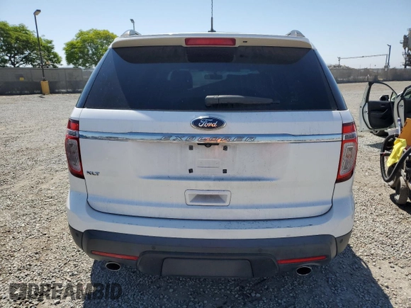 2014 Ford Explorer XLT with VIN 1FM5K7D80EGC58523, listed as a Copart auction lot 57431975 with 98,252 mi miles and Salvage title. Bid and sale history available at DreamBid. Image 6.