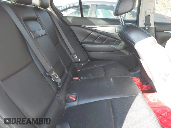 2018 Infiniti Q50 3.0t LUXE with VIN JN1EV7AP2JM590470, listed as a IAAI auction lot 41439162 with 155,029 mi miles. Bid and sale history available at carsss.com. Image 8.