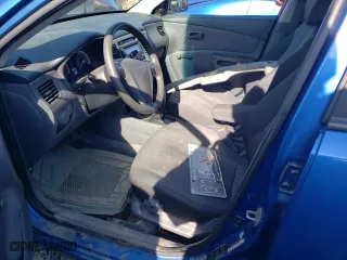 2009 Kia Rio SX with VIN KNADE223796508737, listed as a Copart auction lot 50266225 with 196,590 mi miles and Salvage Title. Bid and sale history available at carsss.com. Image 7.