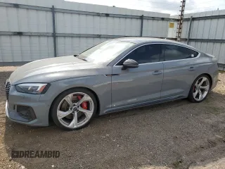 2019 Audi RS 5 Sportback z VIN WUABWCF50KA903275, wystawiony jako Copart lot #55654255 z przebiegiem 55 790 mil mil oraz Szkoda całkowita • Salvage title. Historia ofert i sprzedaży dostępna na DreamBid. Obrazek 1.