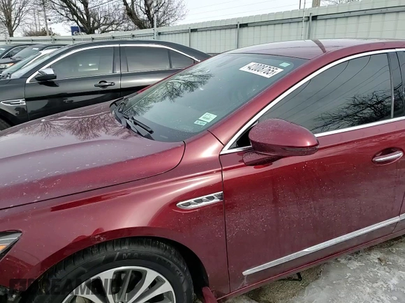 2017 Buick LaCrosse Preferred with VIN 1G4ZN5SS8HU201018, listed as a Copart auction lot 42008765 with 56,669 mi miles and Salvage Title. Bid and sale history available at carsss.com. Image 10.