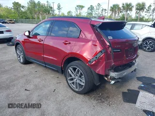 2020 Cadillac XT4 FWD Sport with VIN 1GYFZER44LF116168, listed as a IAAI auction lot 42443636 with 40,450 mi miles and . Bid and sale history available at DreamBid. Image 3.