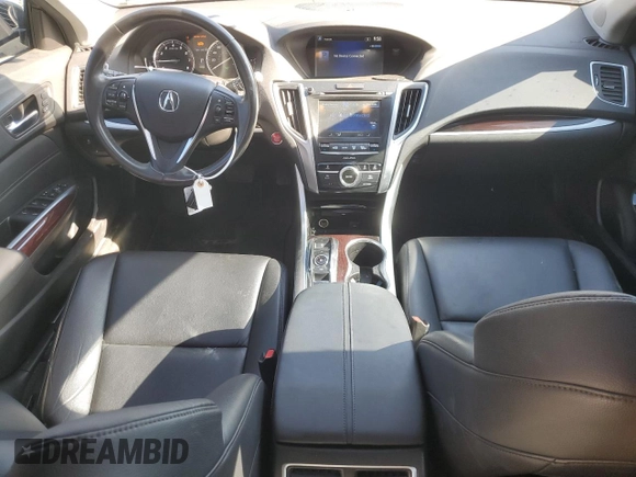 2015 Acura TLX V6 with VIN 19UUB2F32FA017038, listed as a Copart auction lot 48926725 with 182,164 mi miles and Salvage Title. Bid and sale history available at carsss.com. Image 8.