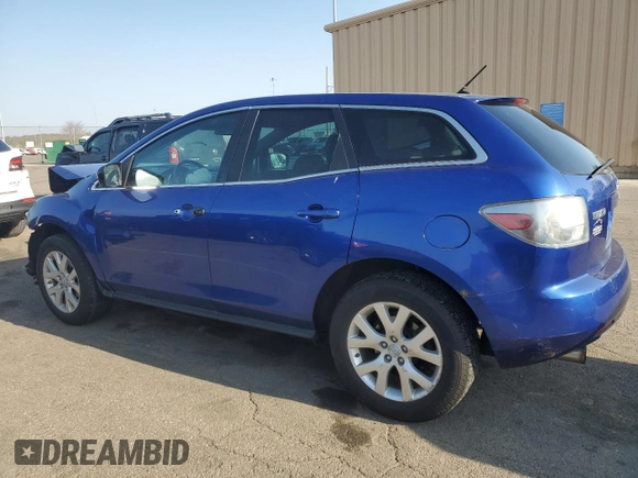 2007 Mazda CX-7 Sport with VIN JM3ER293370118596, listed as a Copart auction lot 53685115 with 195,995 mi miles and Salvage Title. Bid and sale history available at carsss.com. Image 2.