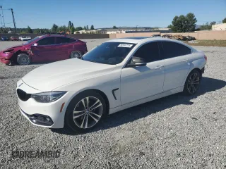 2019 BMW 4 Series 430i z VIN WBA4J1C56KBM16117, wystawiony jako Copart lot #56244725 z przebiegiem 85 754 mil mil oraz Szkody całkowita. Historia ofert i sprzedaży dostępna na DreamBid. Obrazek 1.
