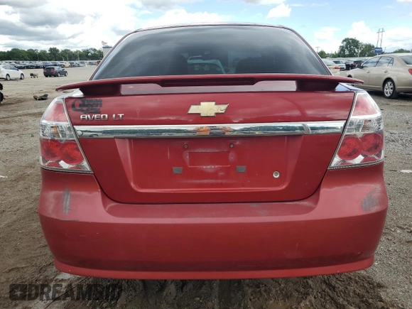 2011 Chevrolet Aveo 2LT with VIN KL1TG5DE5BB120676, listed as a Copart auction lot 55781815 with Not provided miles and Salvage title. Bid and sale history available at DreamBid. Image 6.