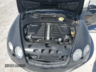 2008 Bentley Continental GT with VIN SCBCP73W88C057478, listed as a Copart auction lot 45030315 with 31,785 mi miles and Salvage Title. Bid and sale history available at DreamBid. Image 11.