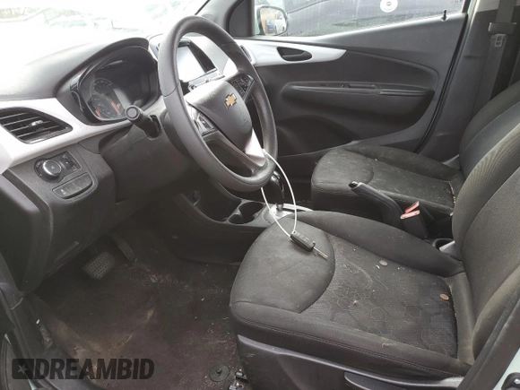 2017 Chevrolet Spark LT with VIN KL8CD6SA6HC783855, listed as a Copart auction lot 82879864 with 197,131 mi miles and Salvage Title. Bid and sale history available at DreamBid. Image 7.