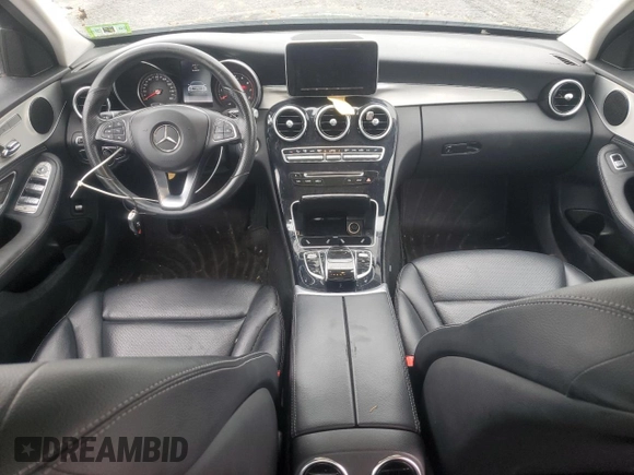 2016 Mercedes-Benz C 300 Luxury with VIN 55SWF4KB0GU139215, listed as a Copart auction lot 55471755 with 66,859 mi miles and Salvage title. Bid and sale history available at DreamBid. Image 8.