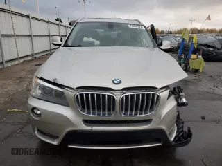 2013 BMW X3 xDrive28i with VIN 5UXWX9C58D0D06257, listed as a Copart auction lot 78524724 with 125,164 mi miles and Salvage Title. Bid and sale history available at carsss.com. Image 5.