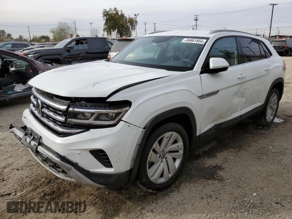 2021 Volkswagen Atlas SE with VIN 1V2WC2CA3MC201976, listed as a Copart auction lot 84661954 with 41,249 mi miles and Salvage title. Bid and sale history available at DreamBid. Image 1.
