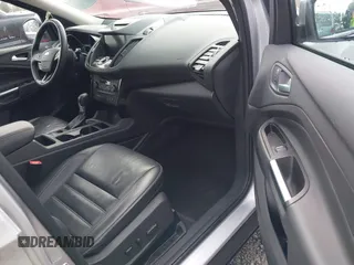 2017 Ford Escape Titanium with VIN 1FMCU9J97HUE98023, listed as a IAAI auction lot 41745843 with 24,857 mi miles. Bid and sale history available at carsss.com. Image 5.