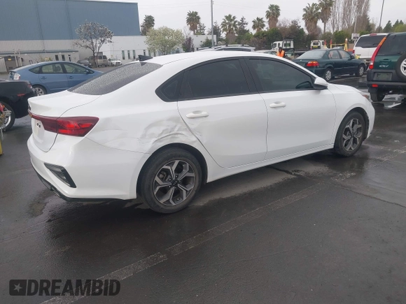 2021 Kia Forte FE with VIN 3KPF24AD5ME369463, listed as a IAAI auction lot 41906466 with 50,346 mi miles. Bid and sale history available at carsss.com. Image 4.