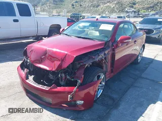 2014 Lexus IS 250 C with VIN JTHFF2C23E2531334, listed as a IAAI auction lot 42118330 with 61,977 mi miles and . Bid and sale history available at DreamBid. Image 2.