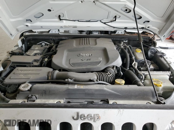2018 Jeep Wrangler Unlimited Sport with VIN 1C4BJWDG2JL813744, listed as a Copart auction lot 50267575 with 78,302 mi miles and Salvage Title. Bid and sale history available at DreamBid. Image 13.