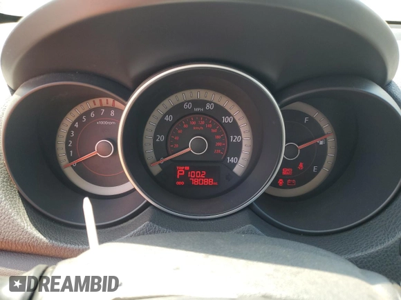 2011 Kia Forte EX with VIN KNAFU4A2XB5405274, listed as a Copart auction lot 54438995 with 78,088 mi miles and Salvage Title. Bid and sale history available at carsss.com. Image 9.