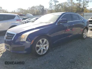 2014 Cadillac ATS Standard RWD z VIN 1G6AA5RA4E0154716, wystawiony jako Copart lot #83574684 z przebiegiem 157 563 mil mil oraz Szkody całkowita. Historia ofert i sprzedaży dostępna na DreamBid. Obrazek 1.