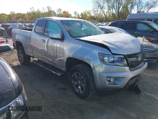 2017 Chevrolet Colorado 4WD Z71 with VIN 1GCHTDEN7H1315843, listed as a IAAI auction lot 40561859 with 38,901 mi miles. Bid and sale history available at carsss.com. Image 1.