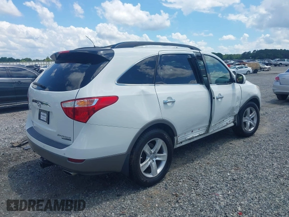 2011 Hyundai Veracruz GLS with VIN KM8NUDCC0BU162838, listed as a IAAI auction lot 42244590 with 105,630 mi miles and . Bid and sale history available at DreamBid. Image 4.